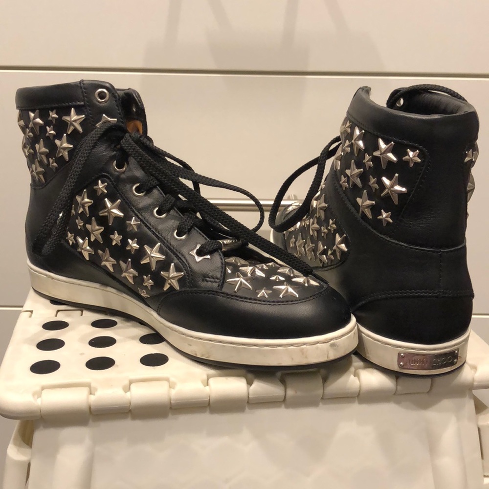 Jimmy choo high top sneakers
